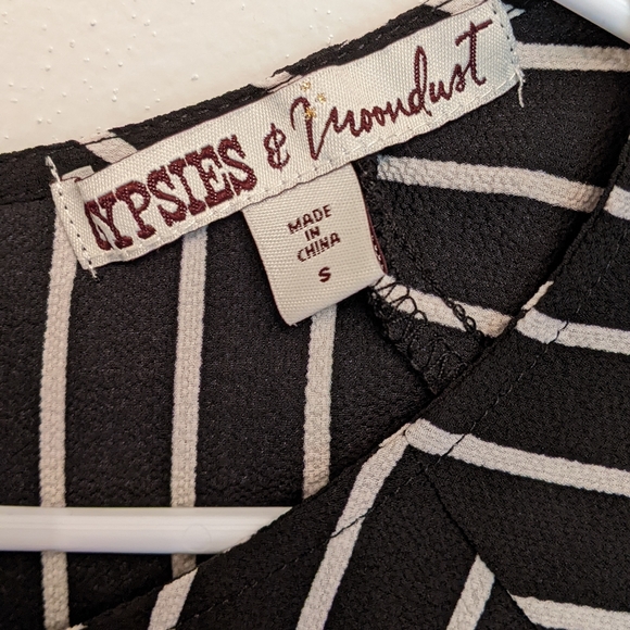 Stripped, light dress (Size S) - Picture 2 of 4